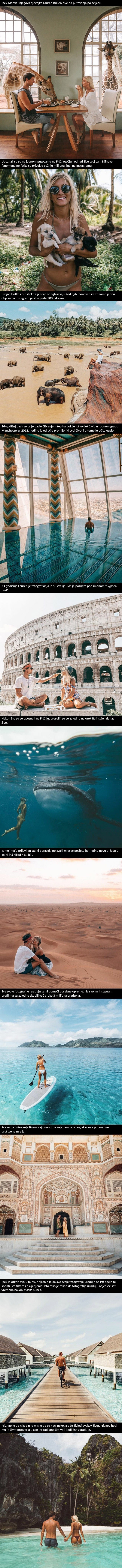 Mladi par putuje oko svijeta i za samo jednu sliku na Instagramu dobiju tisuće dolara, evo kako!