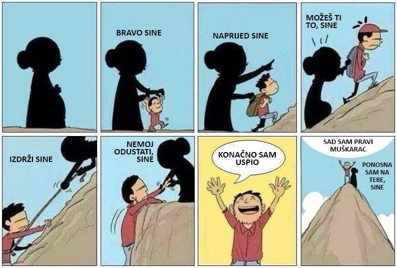 Iza svakog uspješnog muškarca stoji... majka