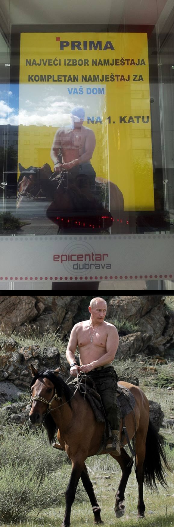 Putin reklamira hrvatski namještaj?