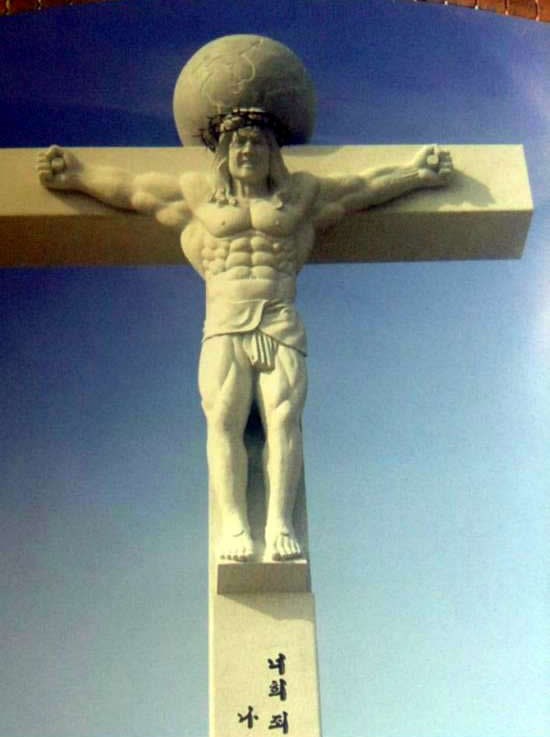 Korejski Isus drobi tenkove golim rukama