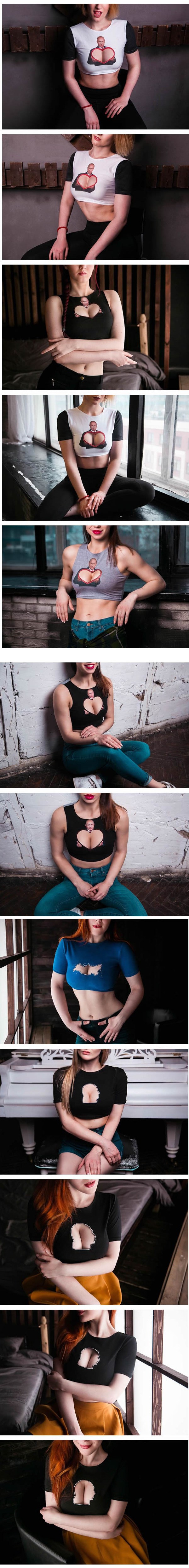 Ruski dizajner napravio je patriotske majice s Putinovim likom koje su zbunile cijeli svijet