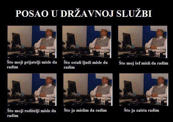 Kako izgleda posao u državnoj službi?