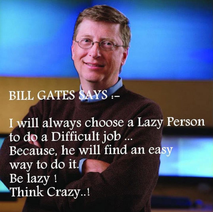 Bill Gates otkriva tajnu uspjeha