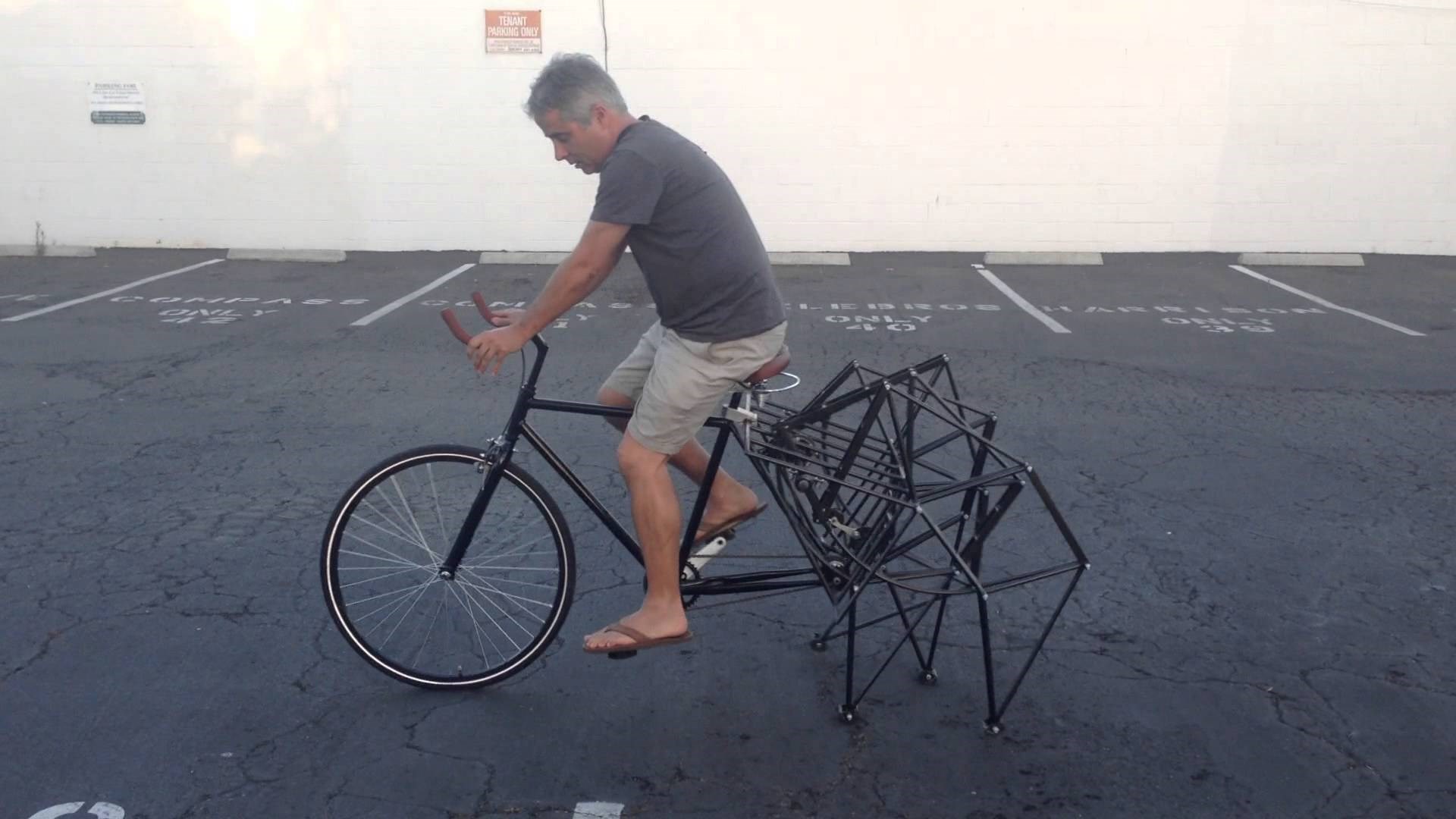 Superkul bicikl koji se kreće kao jeziva buba!