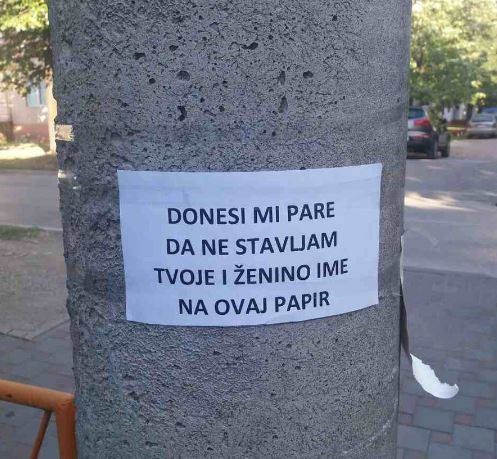 Ovaj je čovjek jasno dao do znanja da se dugovi ne praštaju tako lako