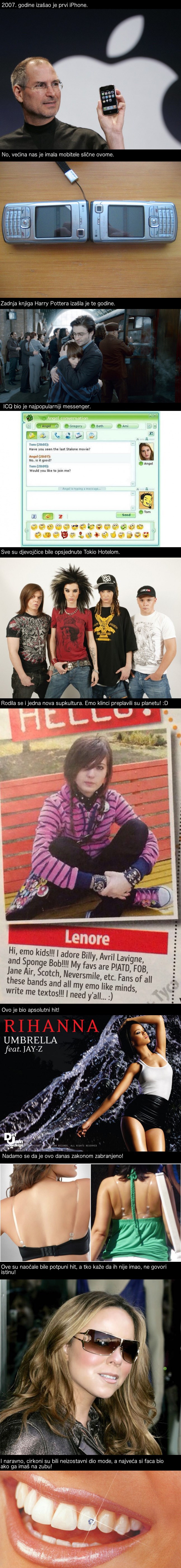 10 slika koje će vas vratiti u 2007. godinu