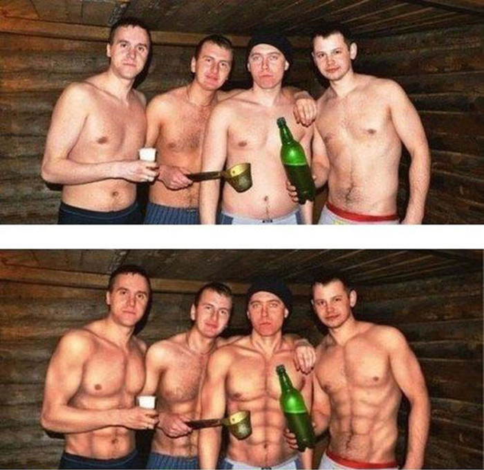 Fotošop majstor im dodao mišiće