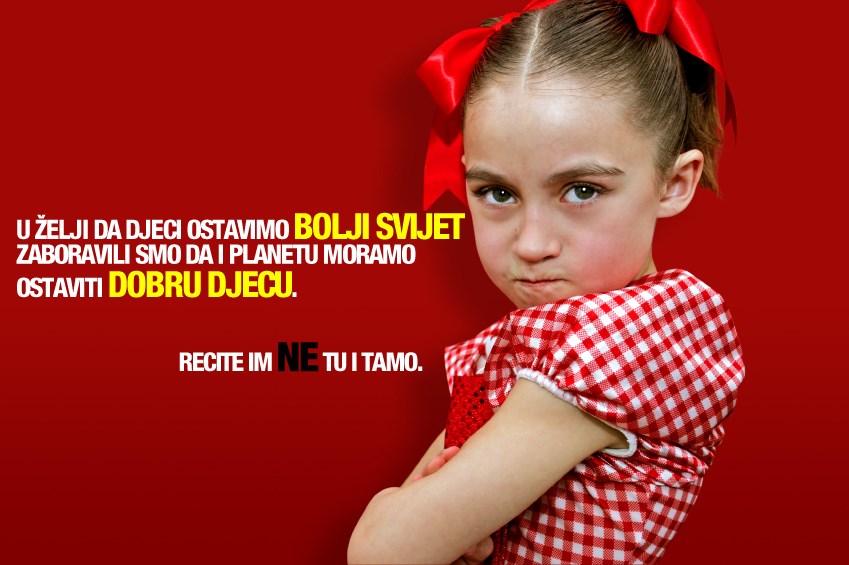 Stvaramo male monstrume: Naučite djeci reći NE!
