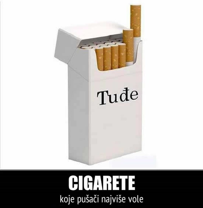 Omiljene cigarete svakog pušača
