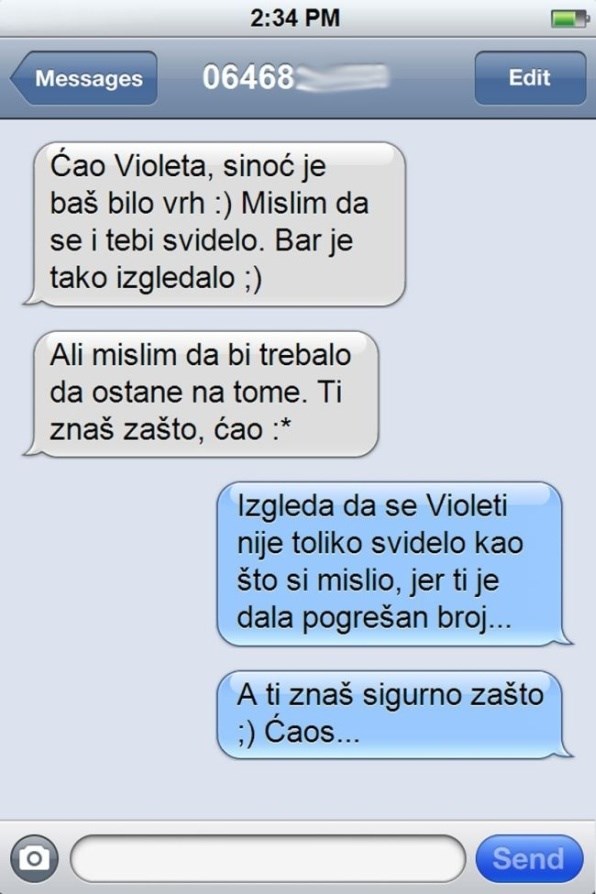 On bahat, ona kukavica, oboje koma