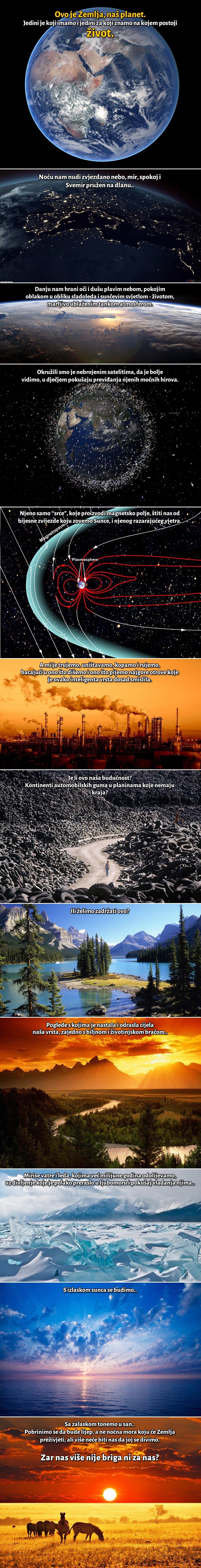 DAN PLANETA ZEMLJE: Želimo li preživjeti kao vrsta?