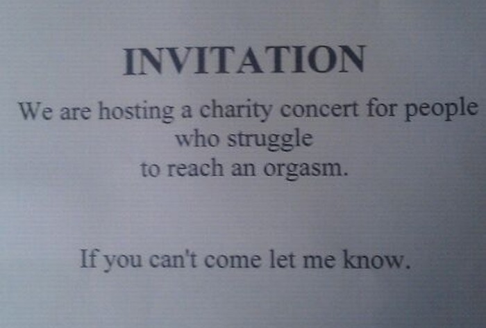 Humanitarni koncert za frigidne :D