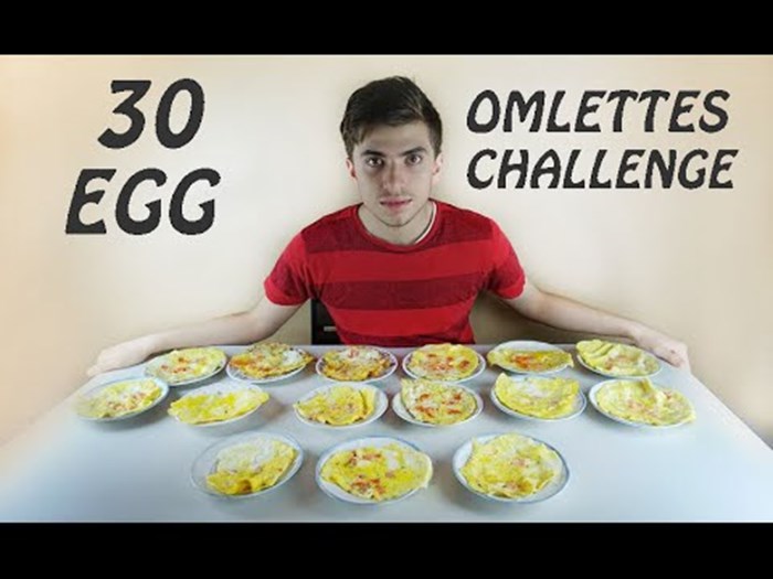 Je li moguće odjednom pojesti 30 omleta? 