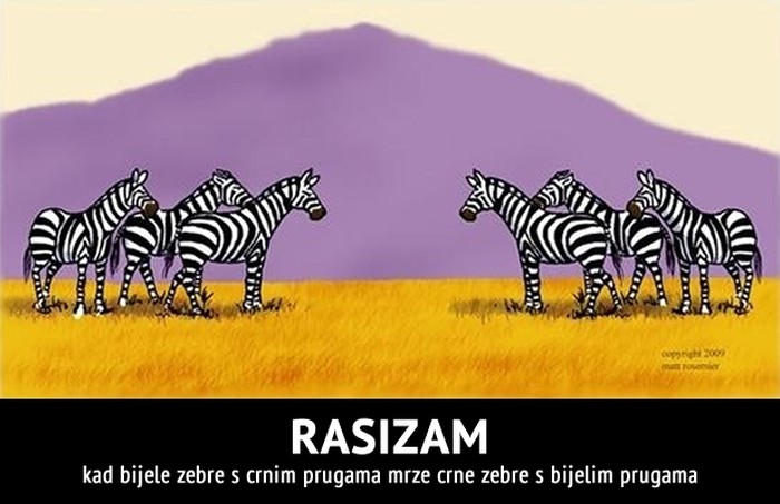 Najtočnija definicija rasizma i njegovog besmisla