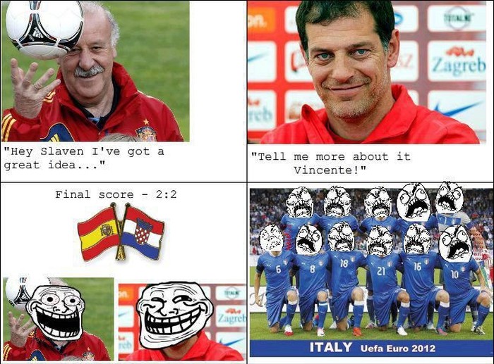 Bilić i Vicente: Ajmo zeznut Italiju i nabit 2:2