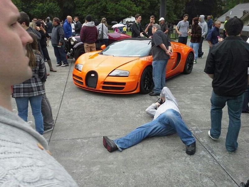 Po pozi vidiš da je pravi profić