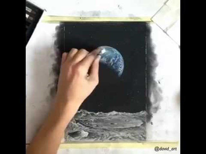 VIDEO: Mladi umjetnik iz Njemačke radi čudesne slike svemira i prirode