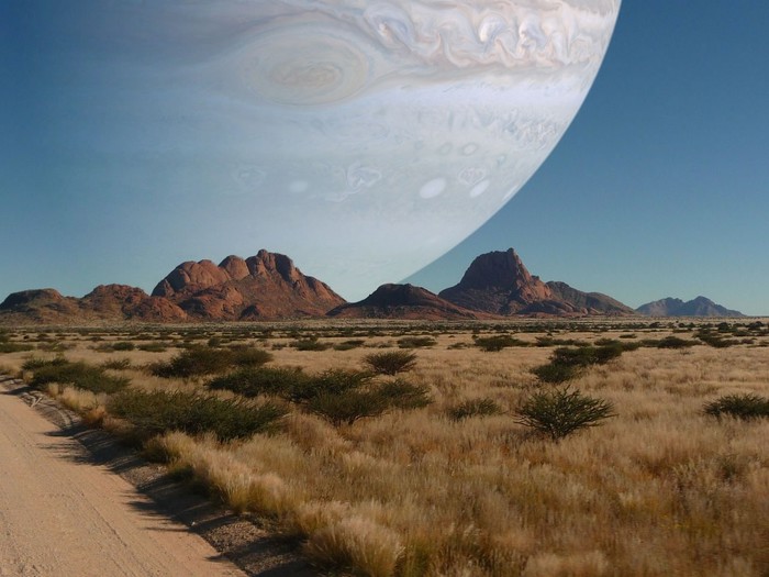 Da je Jupiter na istoj udaljenosti kao Mjesec