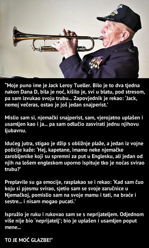 Moć glazbe: Pjesmom ganuo snajperista i spasio živote