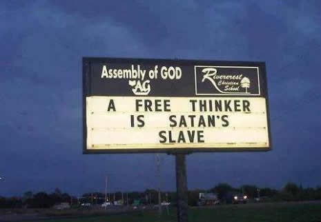 U Americi zabranjeno koristiti mozak i razmišljati