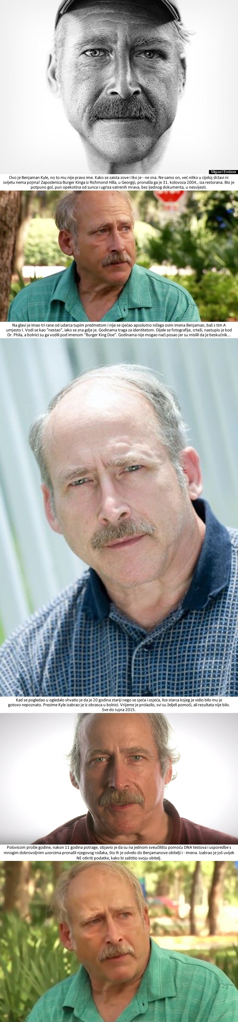 TAJNA ČOVJEKA KOJI NE POSTOJI: Nitko na svijetu ne zna tko je ovaj muškarac, pa ni on sam!