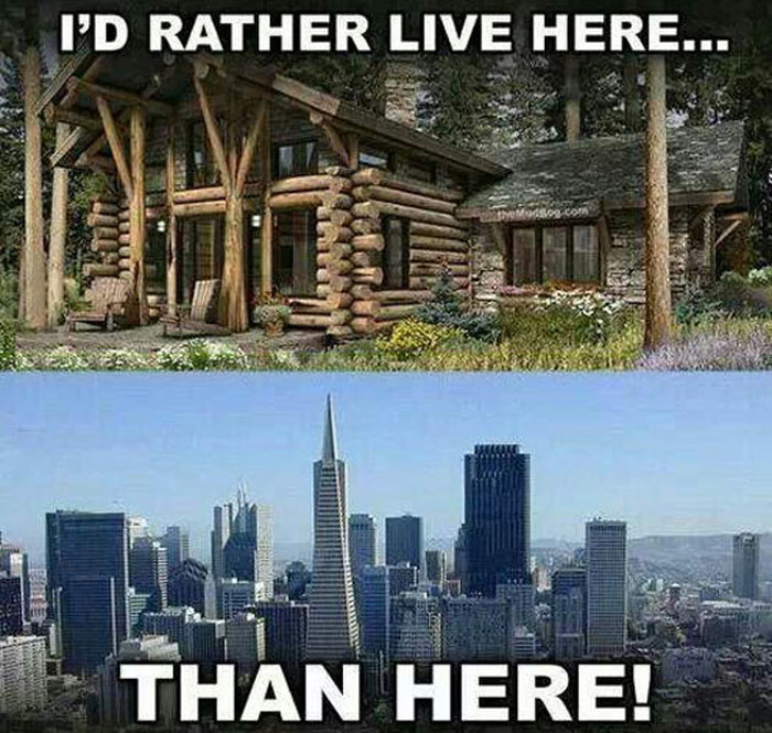 Gdje bi radije živjeli?