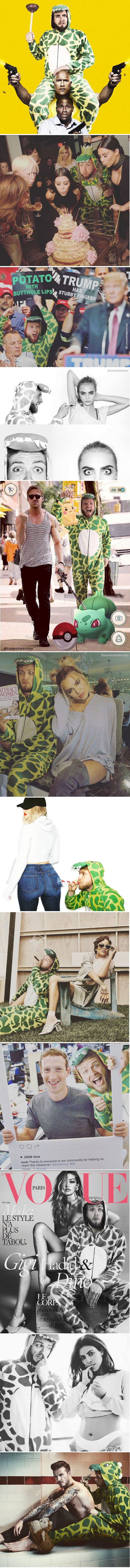 Ovaj je čovjek pomoću Photoshopa postao najbolji prijatelj slavnih osoba