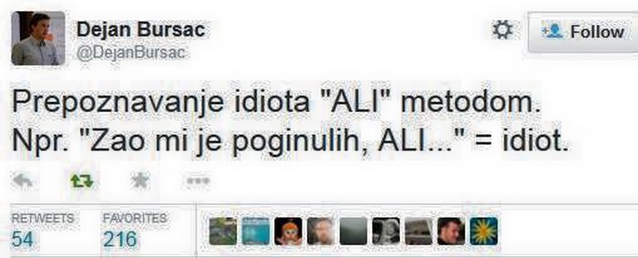 Idioti na sve strane