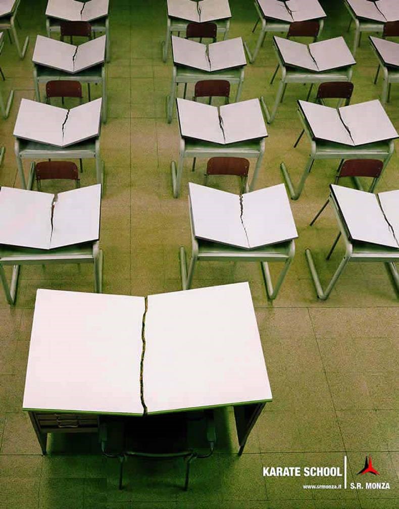 Genijalna reklama za karate školu