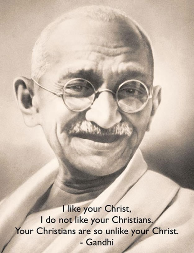 Gandhi o kršćanima