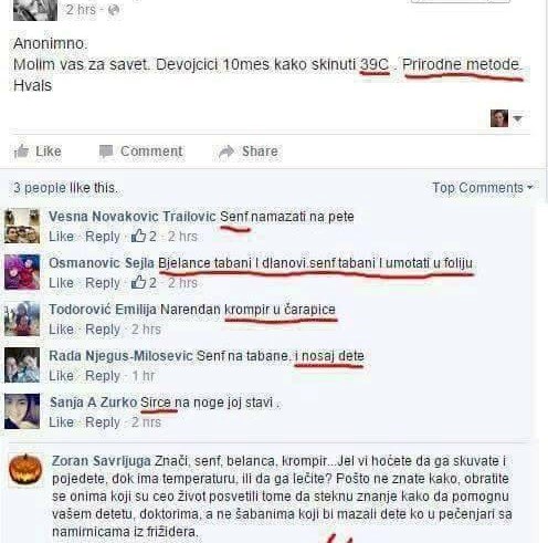 Mama više vjeruje Facebooku nego doktoru, evo kakve je savjete dobila kad je rekla da joj beba ima povišenu temperaturu