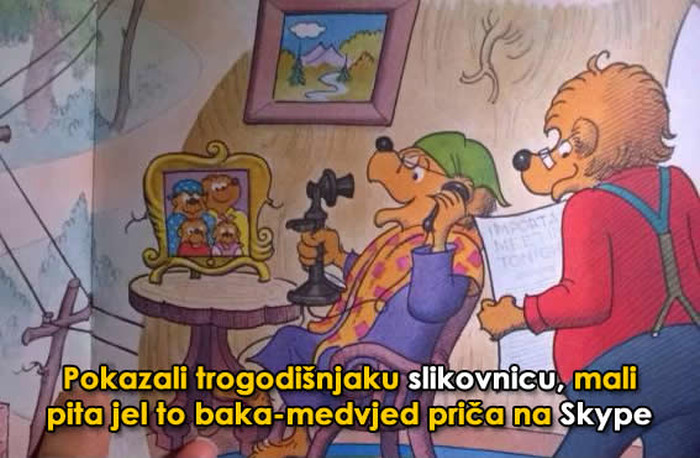 Jeste li svjesni da budući klinci neće znati što je telefon?