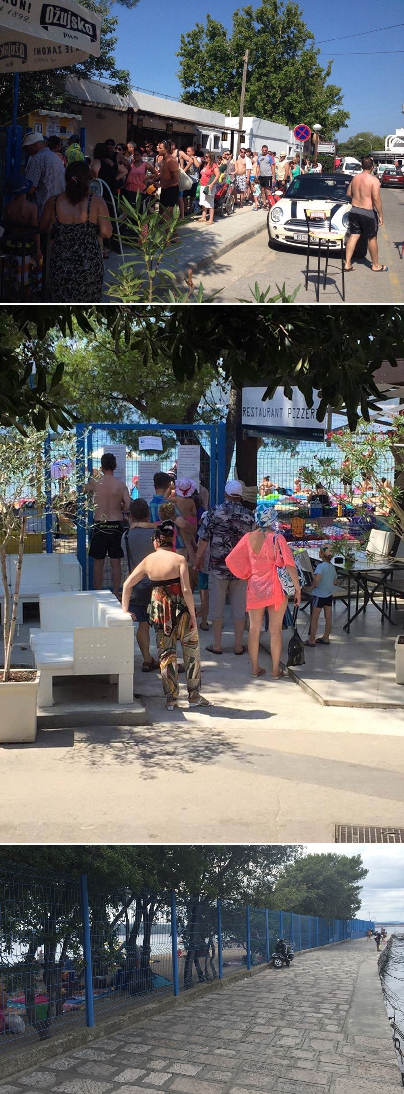 U Crikvenici "konc-logor" ograda oko plaže, naplaćuju ulaz!