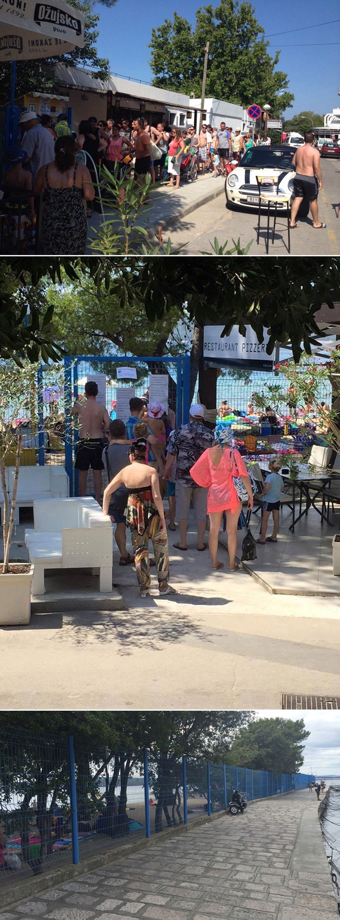 U Crikvenici "konc-logor" ograda oko plaže, naplaćuju ulaz!