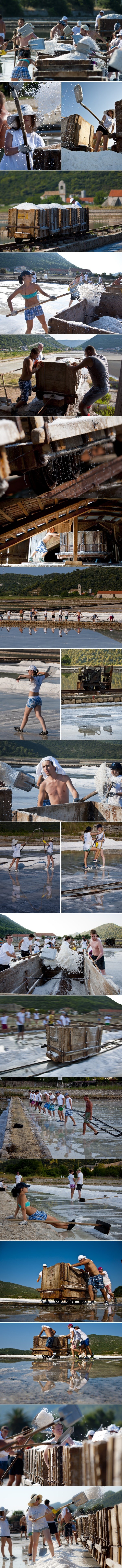 "Uvozna" radna snaga: Djeca iseljenika beru sol u Stonu