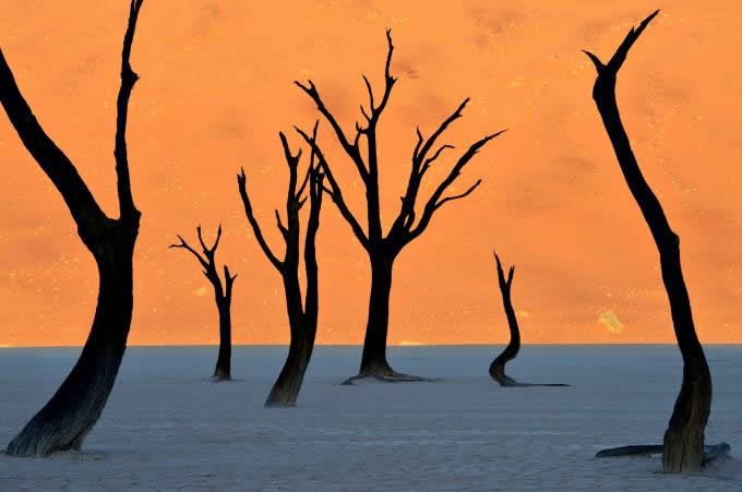 Ovo nije slika: Fotografija pustinje iz Namibije