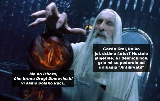 Drugi Domovinski rat je započeo, gdje su šatoraši?