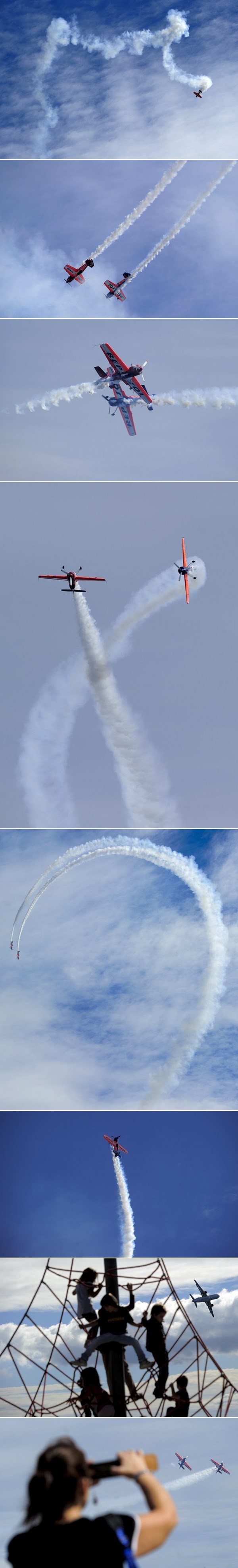 Zračne akrobacije na španjolskom nebu