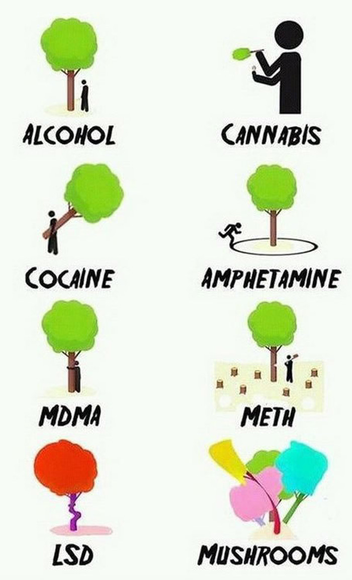 Kako ti koja droga utječe na ponašanje