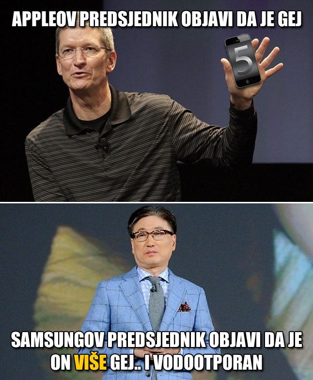 Rat se zaoštrava: Samsung vs. Apple