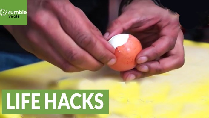 HIT VIDEO: Najbrži mogući način čišćenja jajeta!