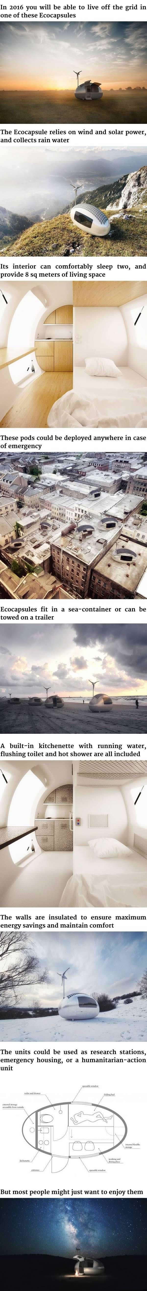 GALERIJA: Biste li živjeli u solarnim kapsulama za slučaj apokalipse?