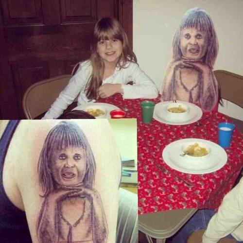 Dijete će mrzit i tebe i sebe zbog ove tetovaže