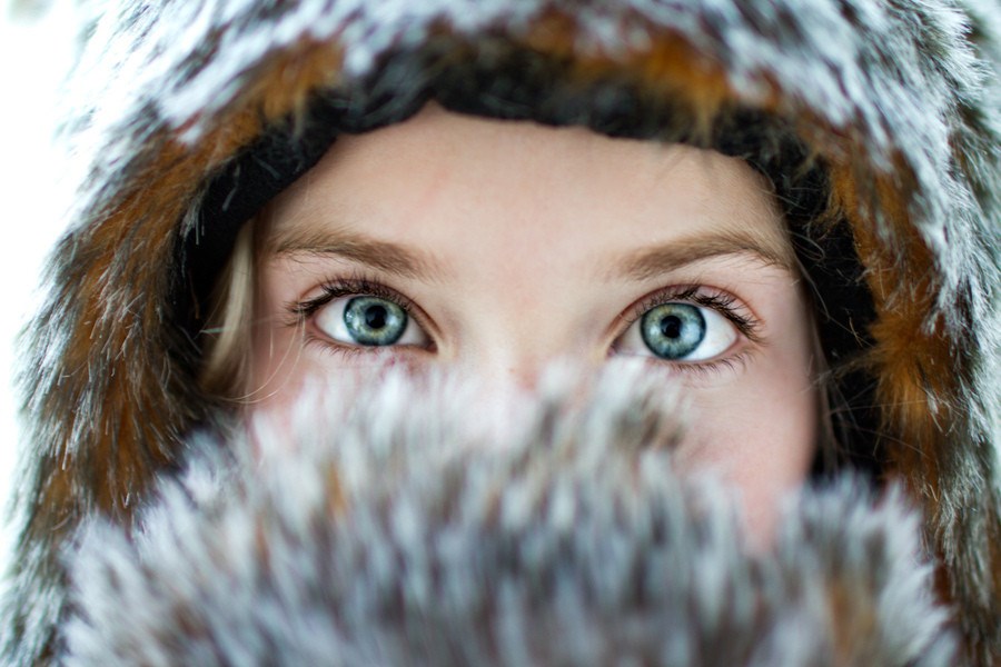 Cura s nevjerojatnim očima... ali stvarno, očima