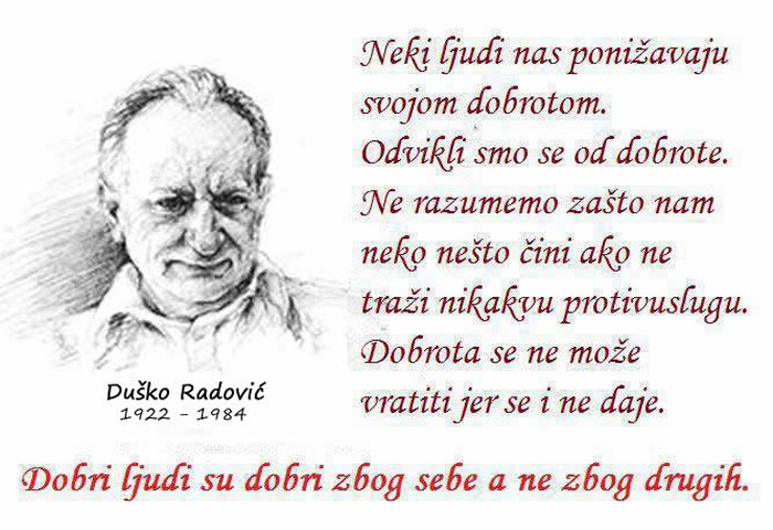 Čudite li se kad je netko dobar, a ne traži ništa zauzvrat?