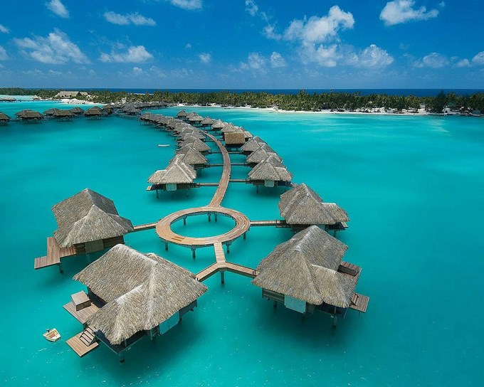 Four Seasons hotelske "sobe" - Bora Bora