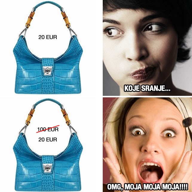 Glavno da je skupo: Žene će kupiti i loše, samo ako košta?