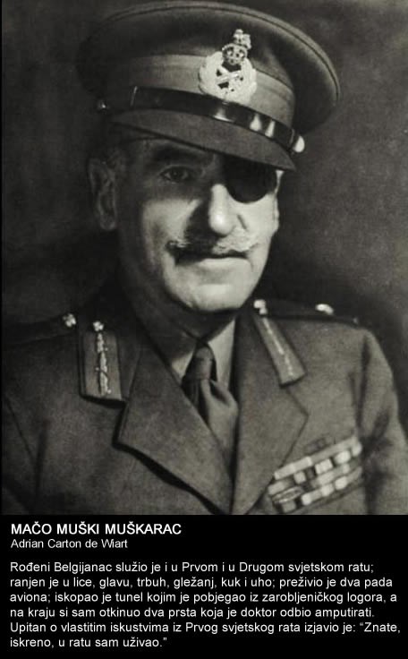 Najopakija muškarčina kroz dva rata prošao sa smiješkom