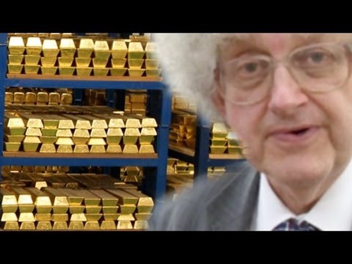 Želite vidjeti kako izgledaju stotine tona zlatnih poluga u trezoru britanske banke?