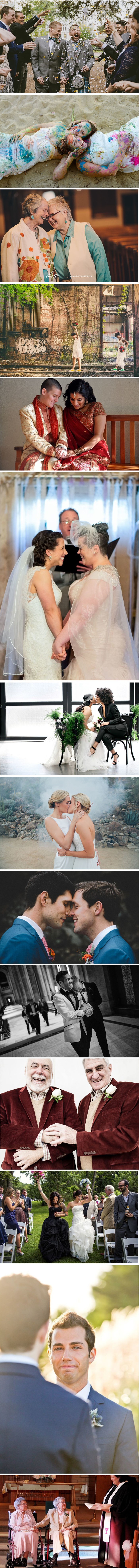 Emotivne fotografije s vjenčanja istospolnih parova